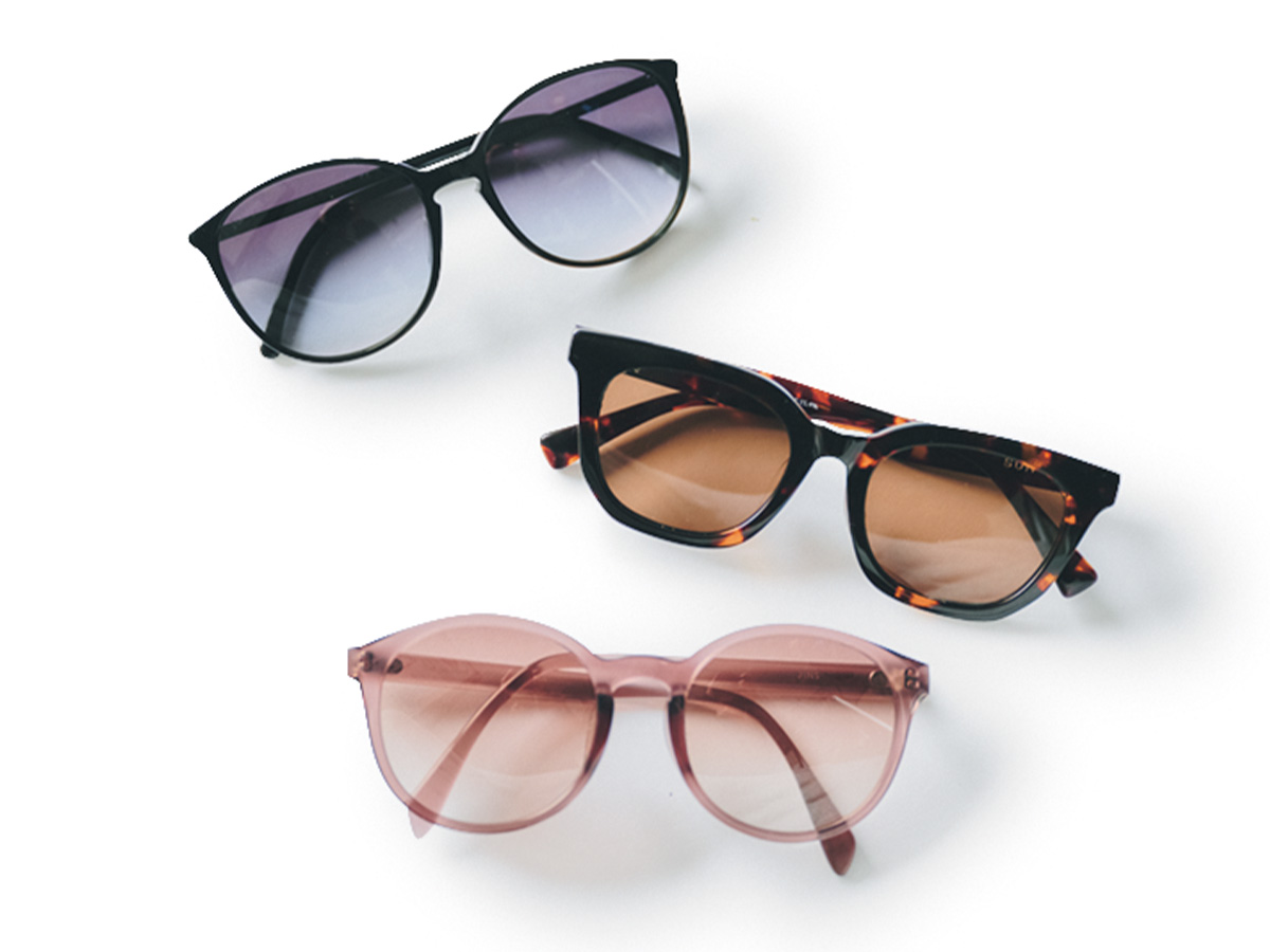 CHANEL、OWNDAYS、JINSのサングラス