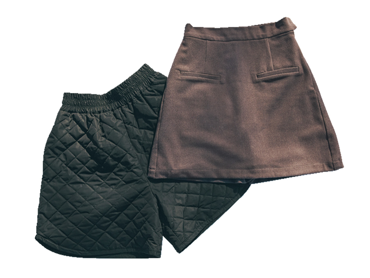 足捌きを気にしないキュロット