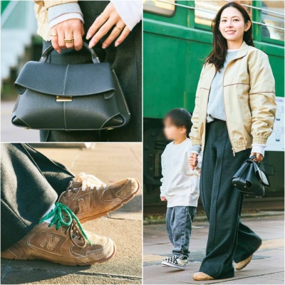 【子連れSNAP】VERYママがオシャレ復帰に選んだ「ミニバッグ」とは？