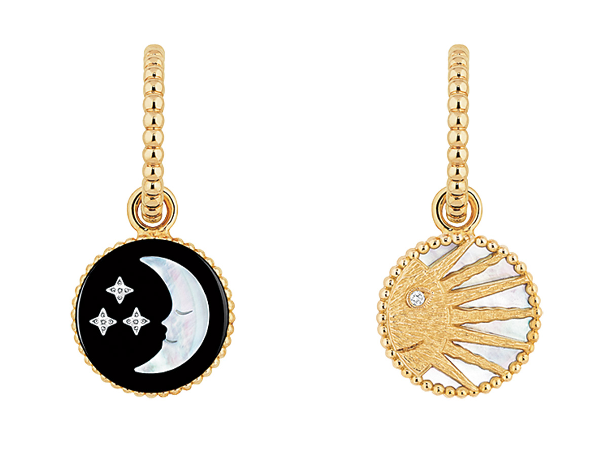 クリスチャンディオールのローズセレクトのイヤリング