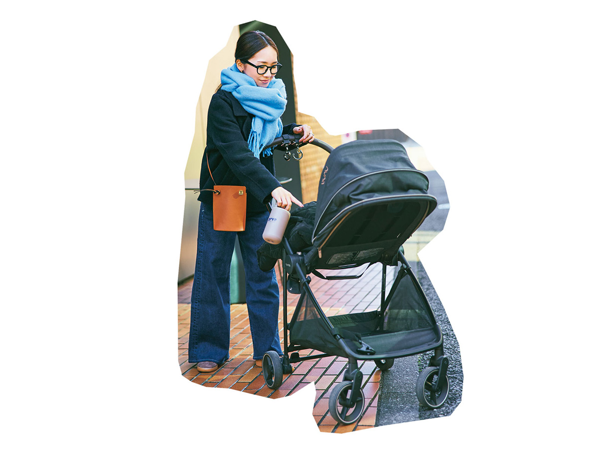 ユニクロのアウターとトップスにヤヌークのデニムを穿いた読者コーデ