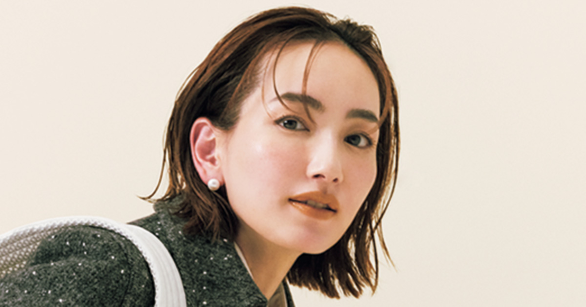 ボブヘアの辻元舞さん