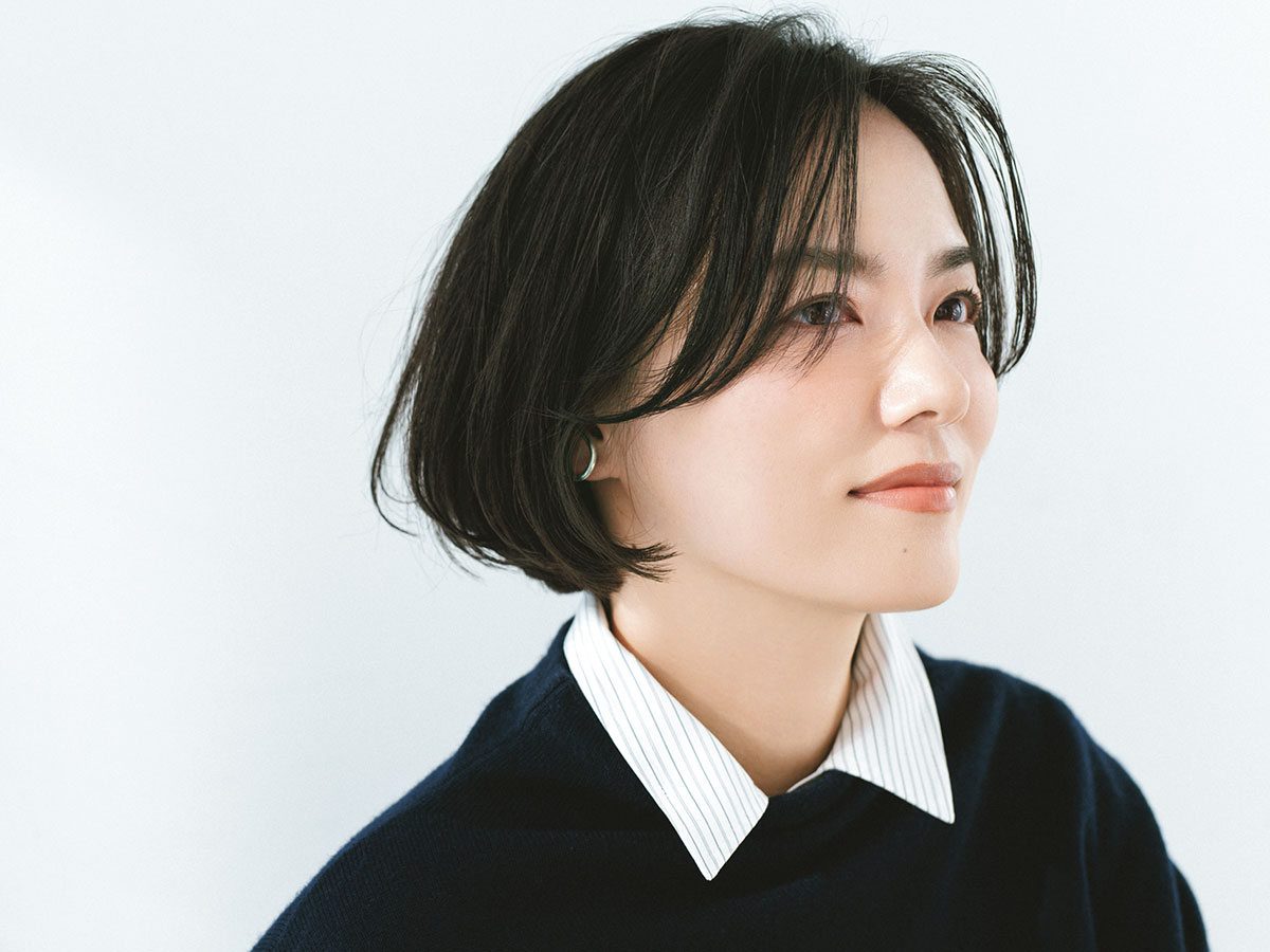 丸いフォルムが特徴のボブヘア