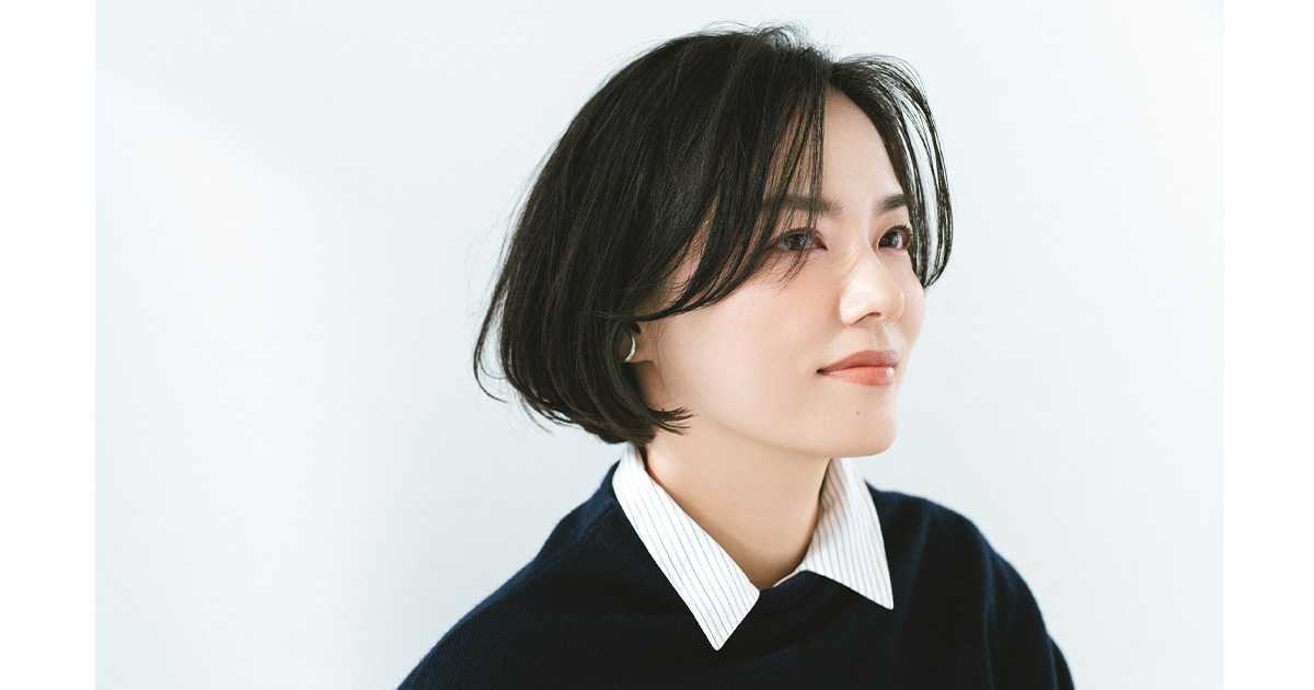 丸いフォルムが特徴のボブヘア