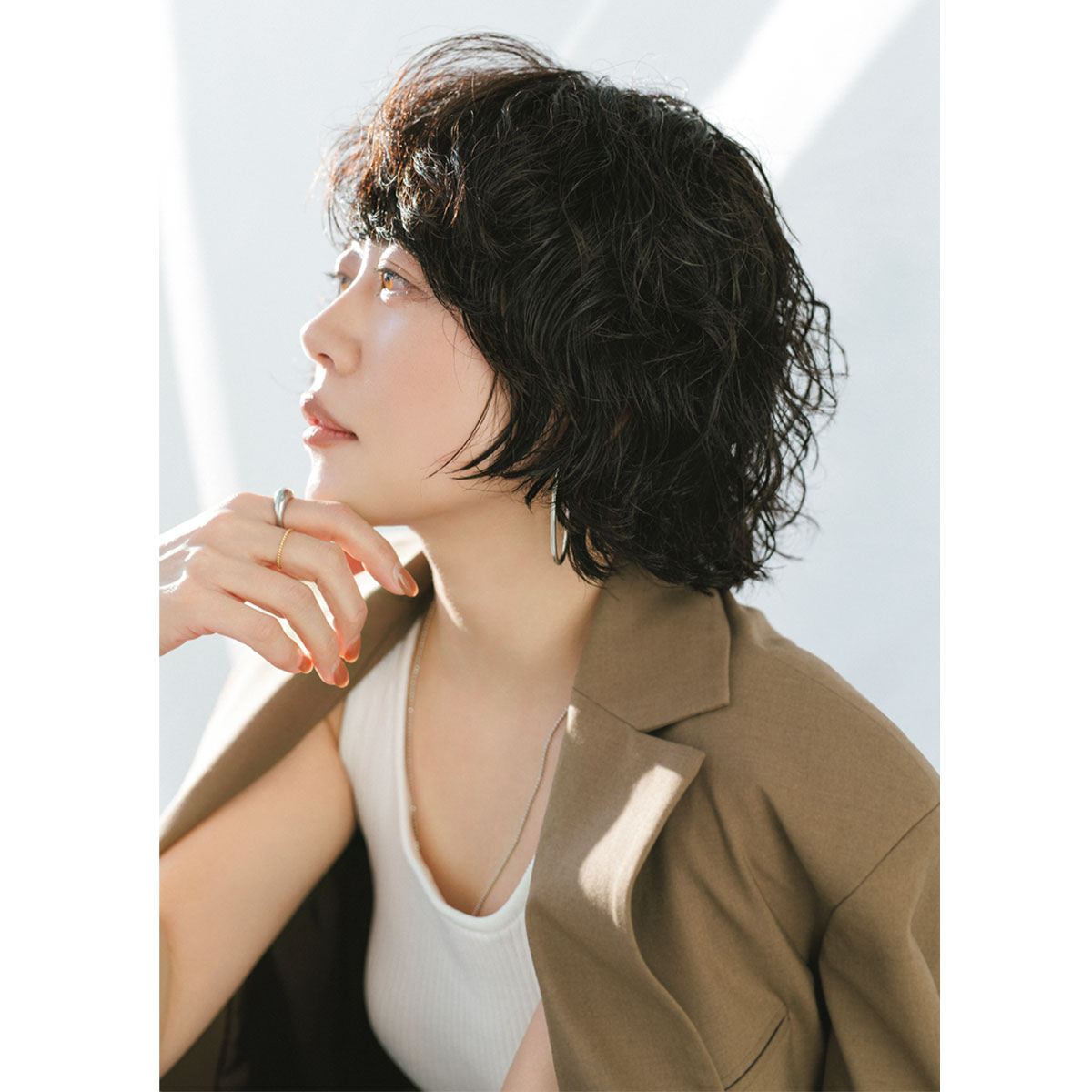 スタイリスト・坂野陽子さんのヘアスタイル