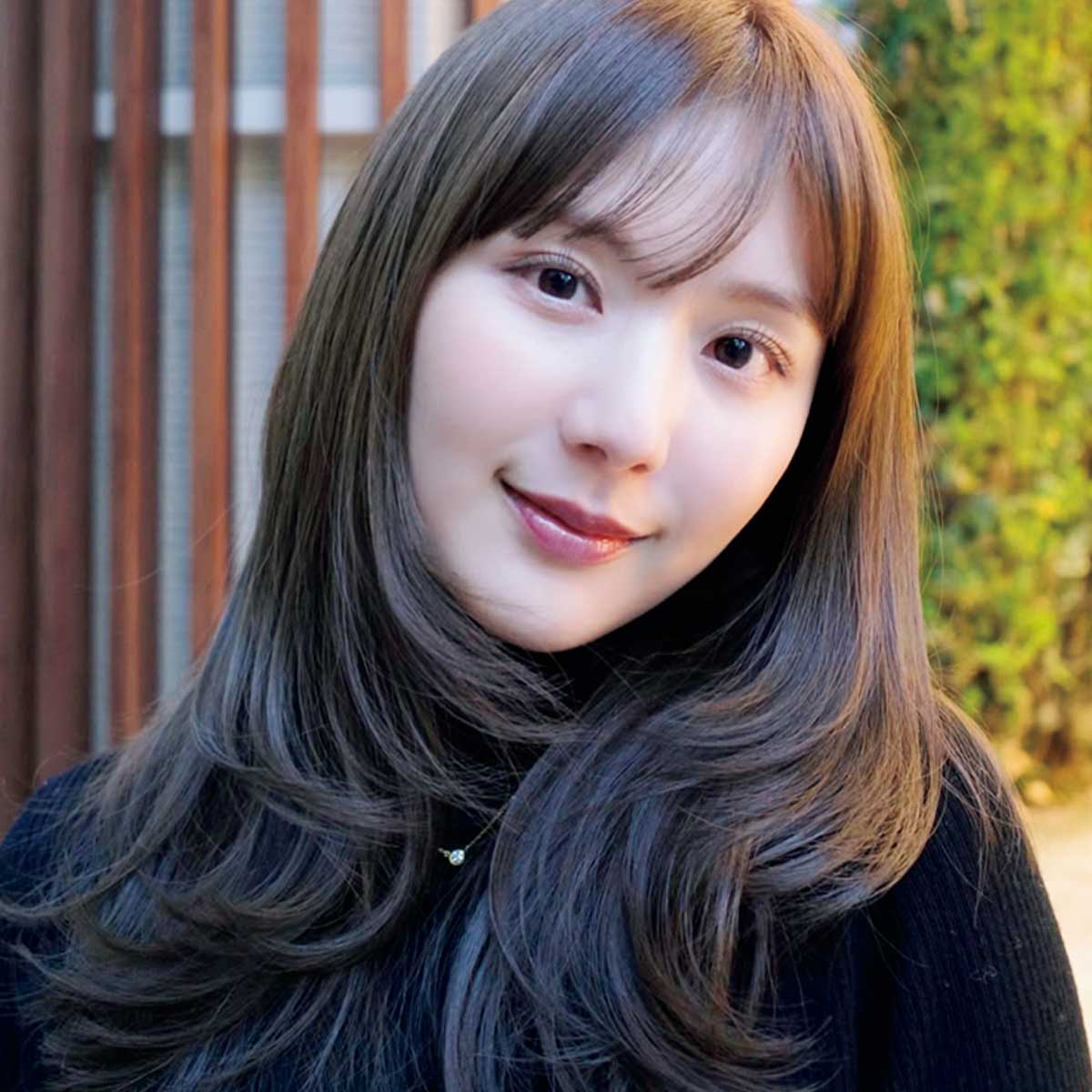 インフルエンサー・ひよんさんのヘアスタイル