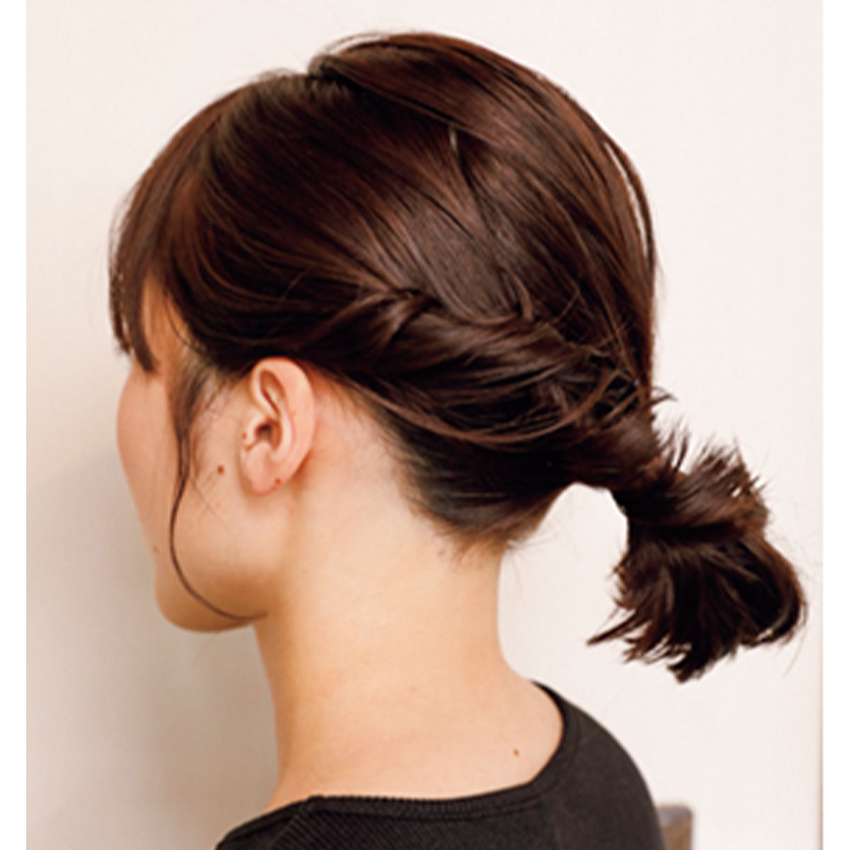 光脱毛後の襟足