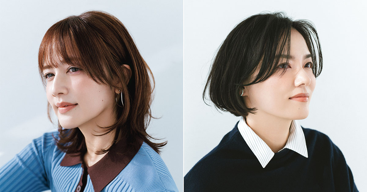ボブ＆ミディアムヘアの今どきスタイル
