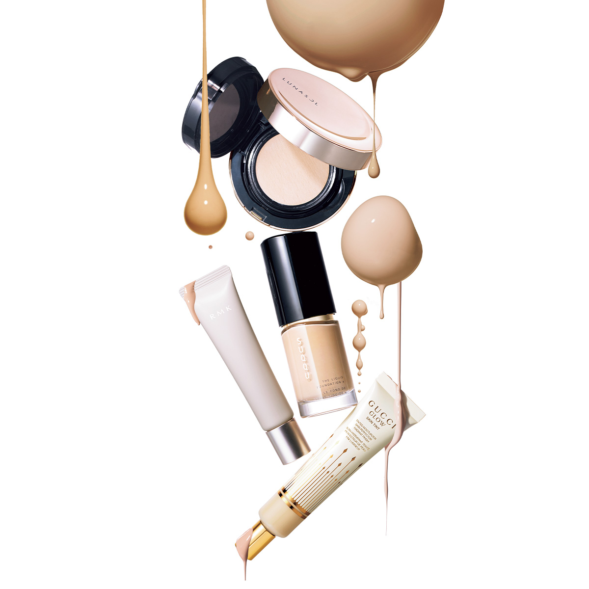 ツヤが出せるファンデーション