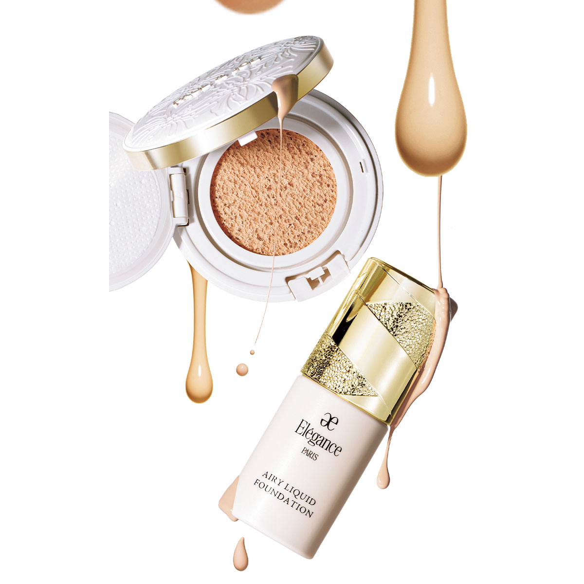 空気のような軽さのファンデーション