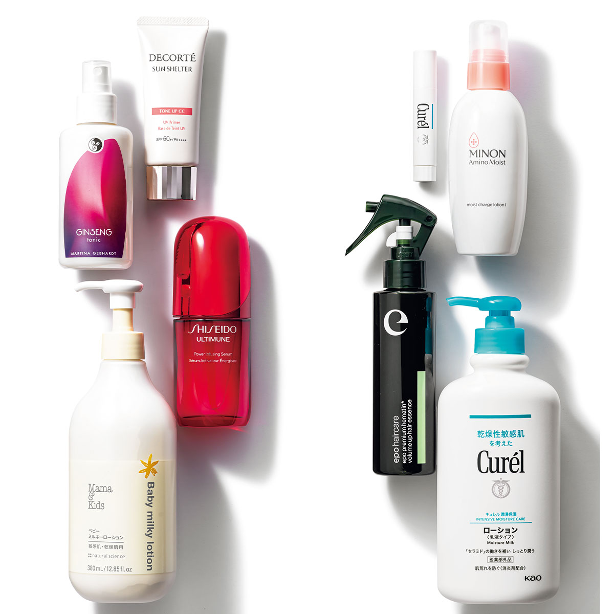 産後ママがオススメするスキンケア、ボディケア、ヘアケア