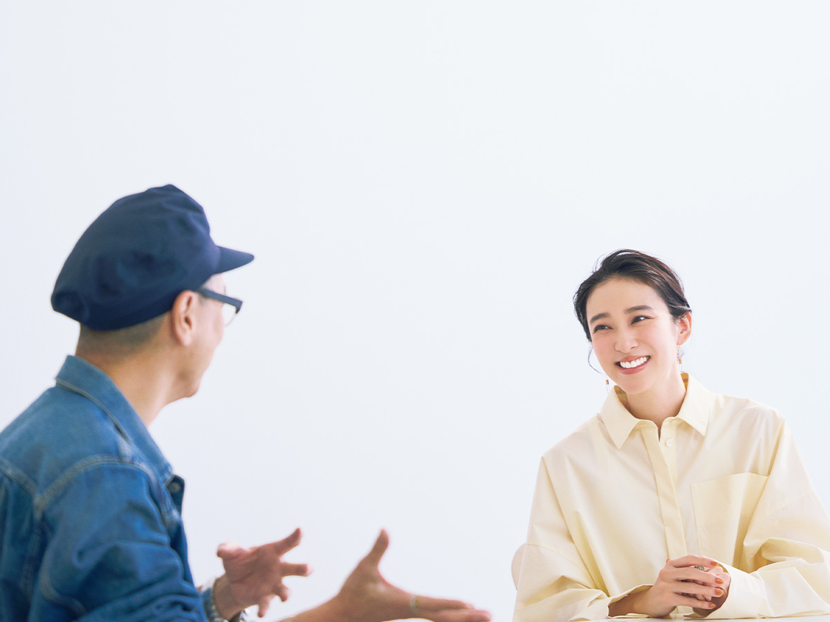 武井咲さんと青木良文さん