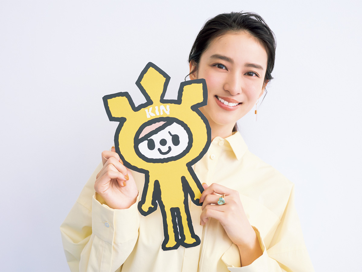 金のエレメントを持った武井咲さん