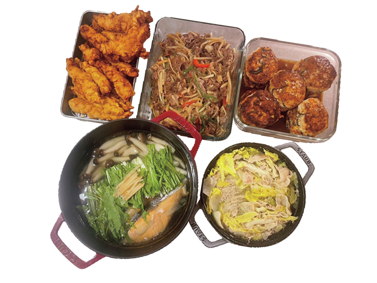 料理代行で作ってもらった料理