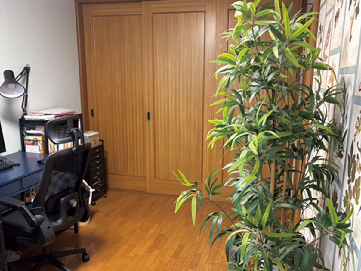 掃除された部屋