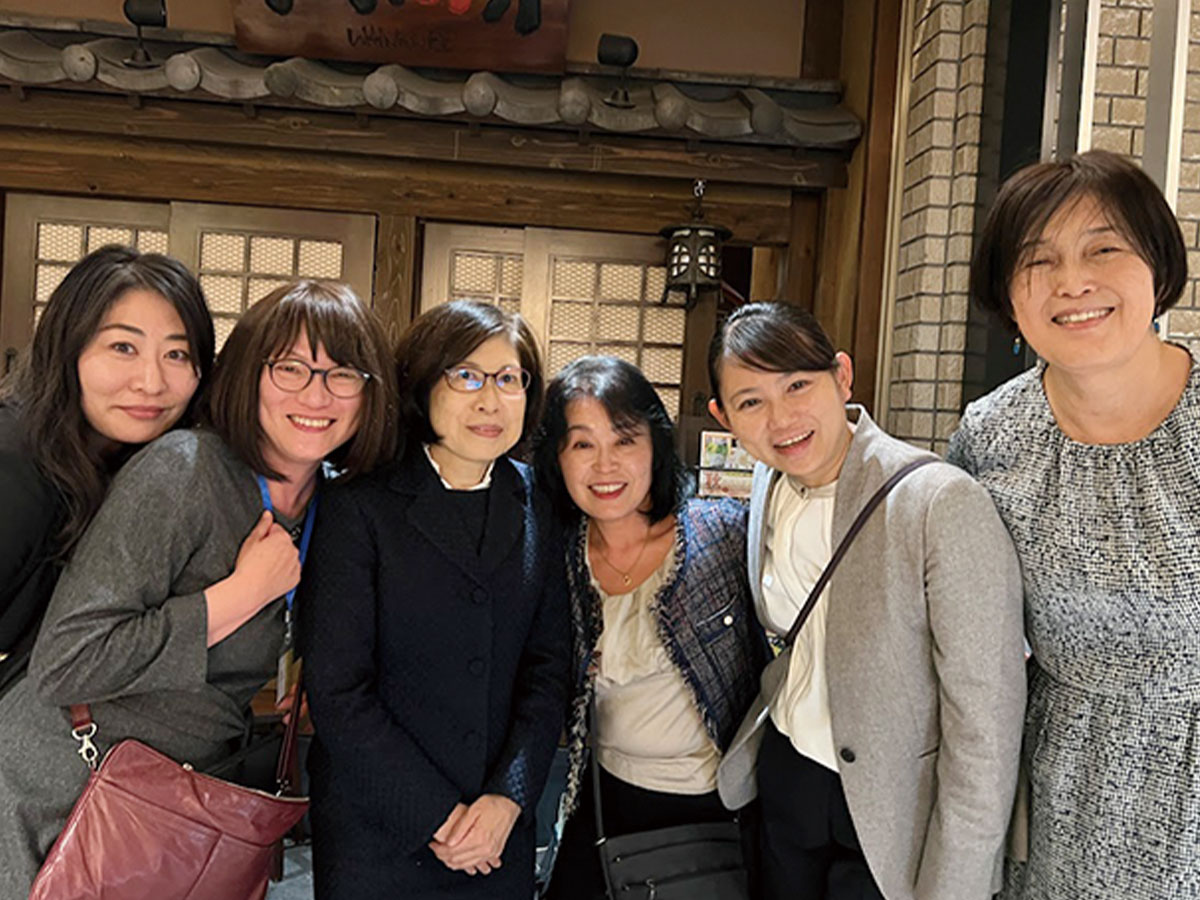 日本女性記者協会の立ち上げメンバー