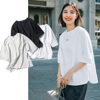 【1万円台】二の腕を出したくない派に！『五分袖プルオーバー』が万能すぎる