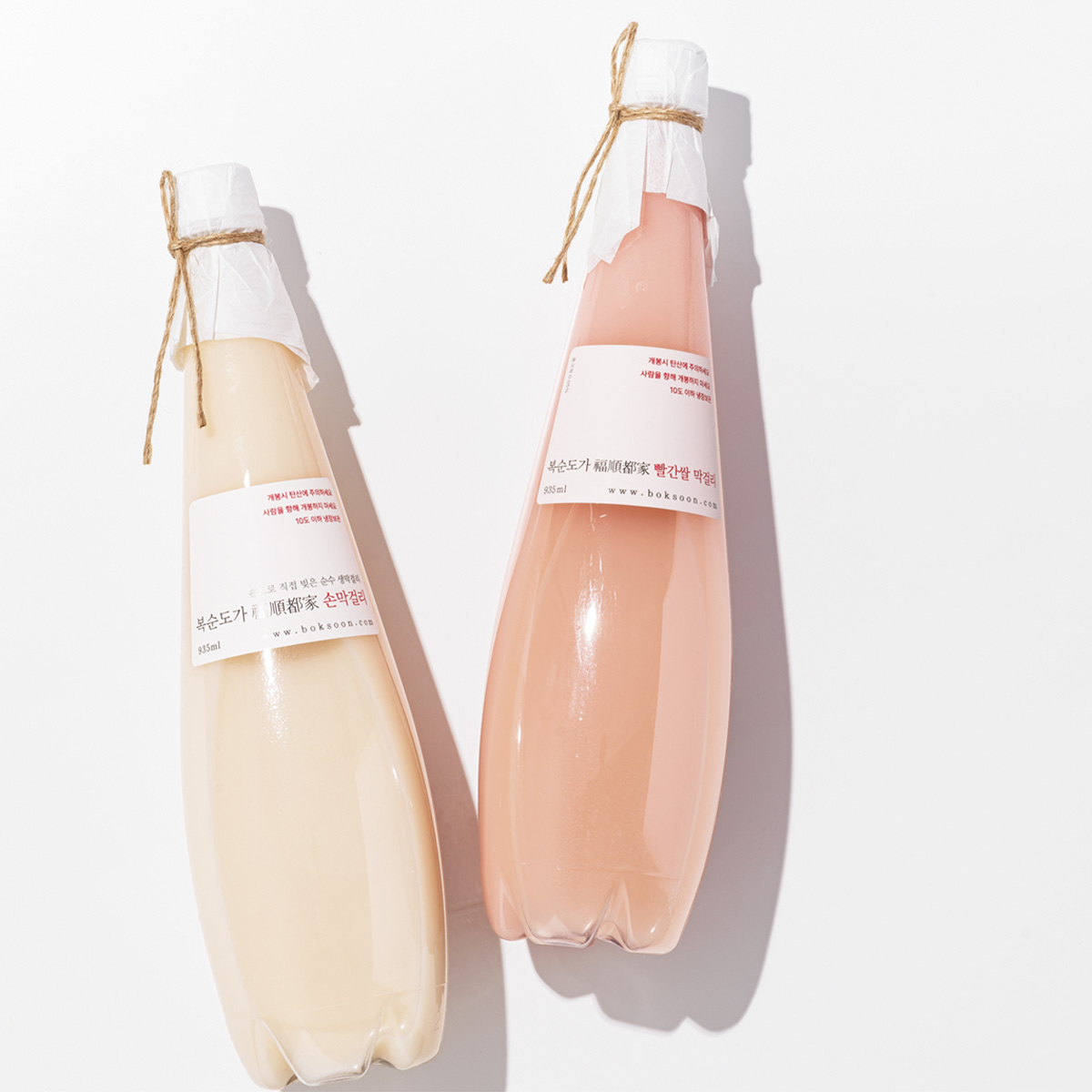 福順都家のソンマッコリ・赤米マッコリ