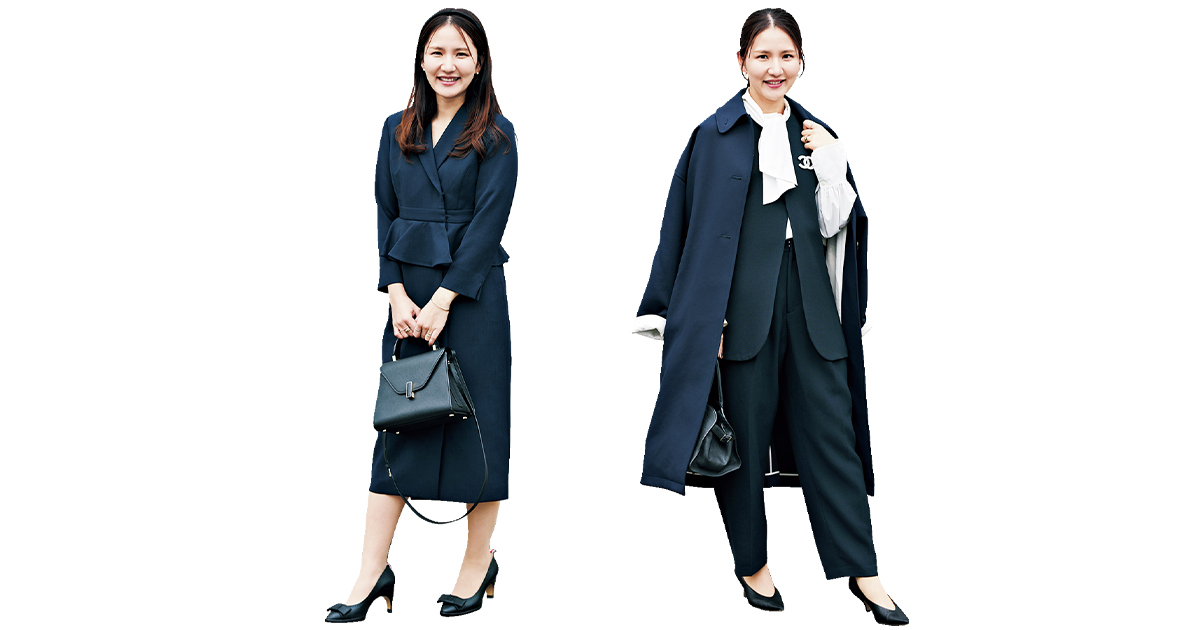 読者の卒園式と入学式のコーデ