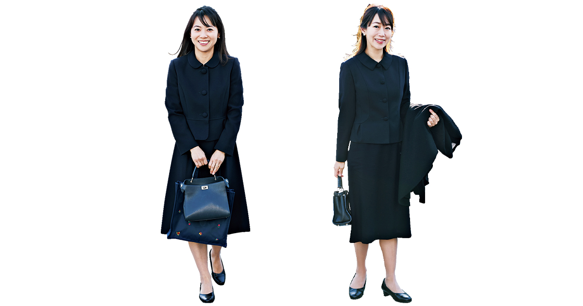 スーツ派ママのセレモニーコーデ