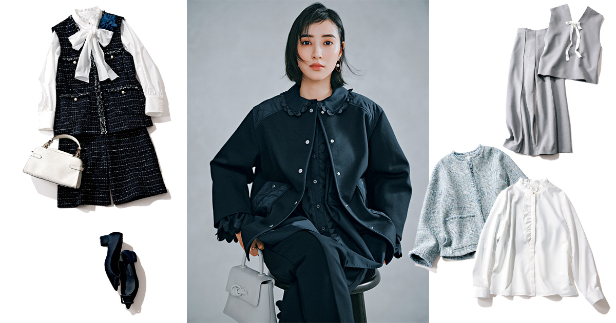 セレモニー服とセレモニーコーデの岡本あずささん