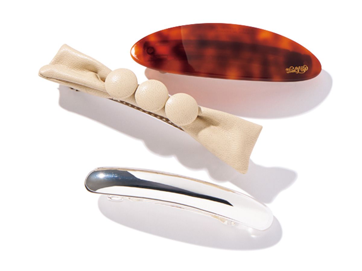 トゥティエのバレッタとイリスフォーセブンのバレッタとリエスタジオのバレッタ