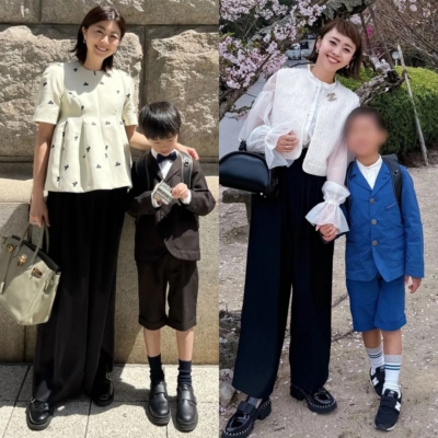 オシャレ上手な【関西ママ】の入学式コーデは「ちょっぴりモード」だった！