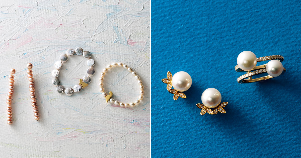 ALIITAとWSPのパールジュエリー