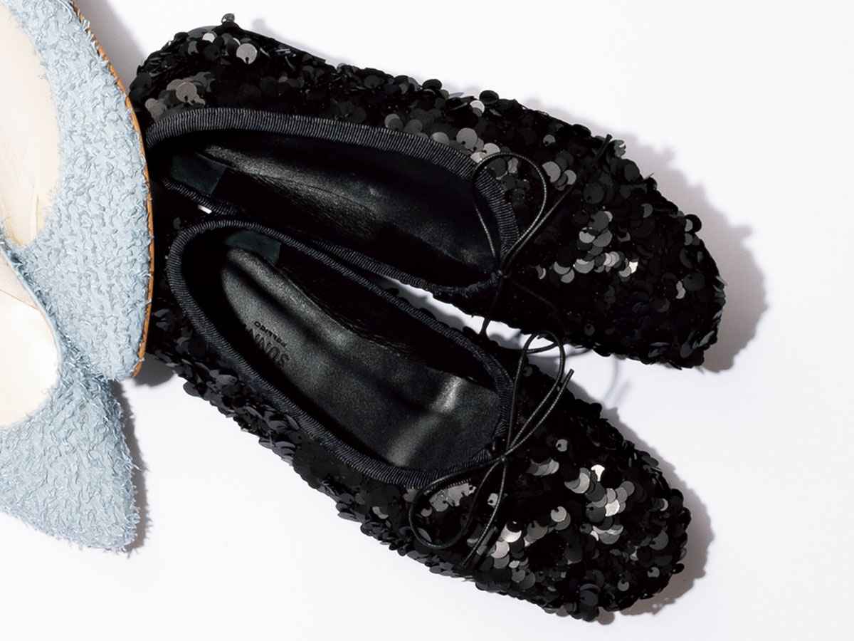 ペリーコ サニーのキラキラシューズ