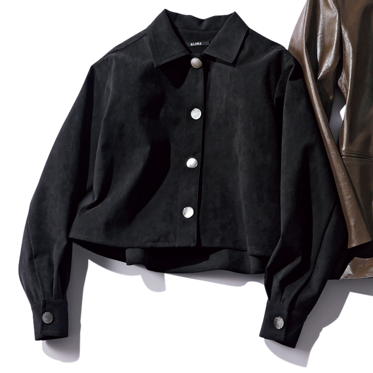アローのスエードジャケット
