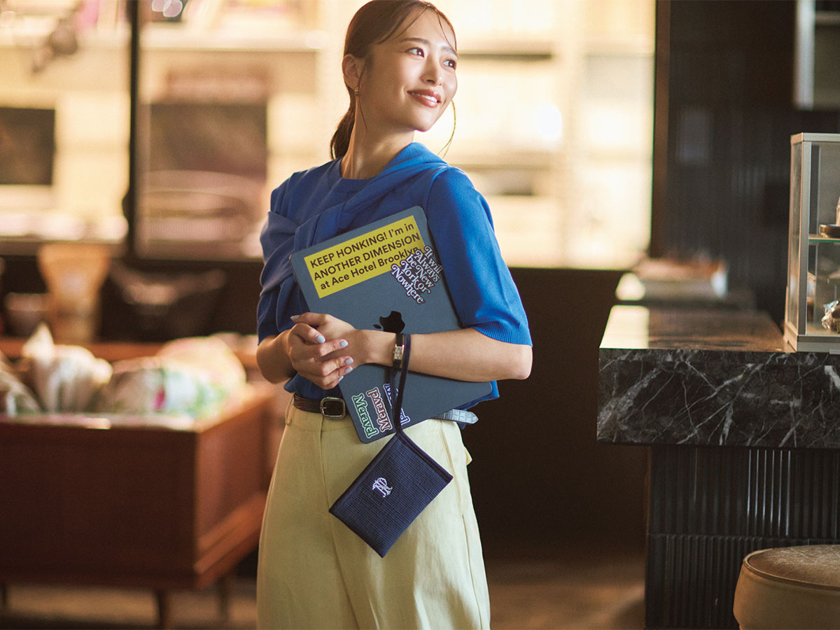 ピオヌンナルとVERYコラボ「お守りポーチ」, VERY6月号特別付録