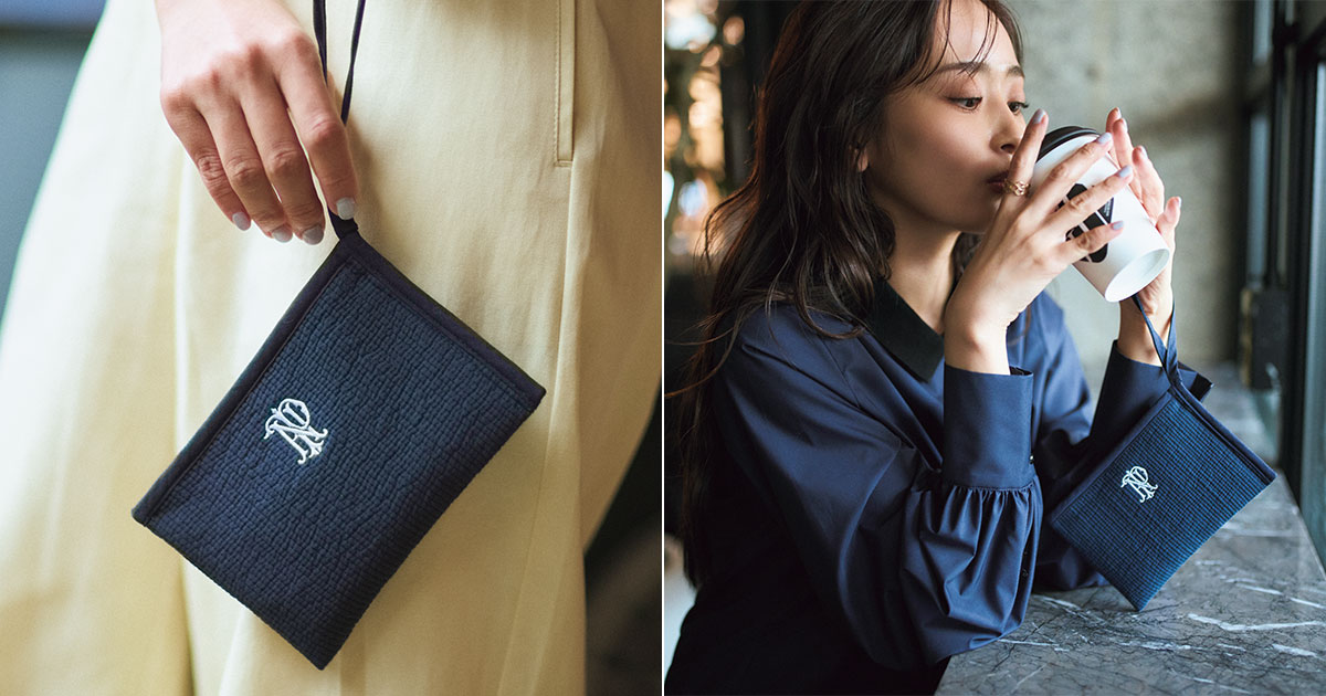 ピオヌンナルとVERYコラボ「お守りポーチ」, VERY6月号特別付録