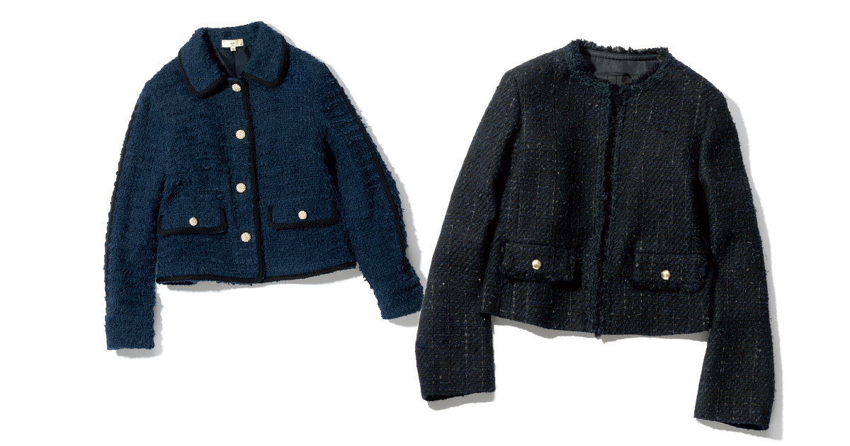 セレモニー服, 華やかなツイードジャケット