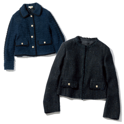 ハレの日こそ“写真映え”！顔周りも華やかな「ツイードジャケット」が間違いない