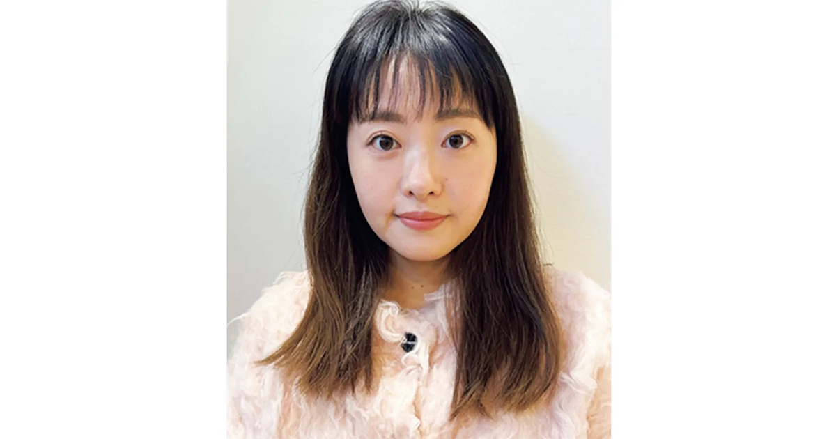 ライター・遠藤彩乃さんのヘアbefore