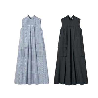 【GU】限定「ワンピース」が着映えて楽ちん！公園にもリゾートにも頼れる