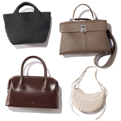 価格高騰時代の【相棒バッグ新勢力図】ロゴに頼らず長く愛せる”ミニマル名品”が勢揃いしてる！