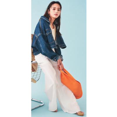 今どき【デニムジャケット】はルーズに羽織るオーバーシルエットがオシャレ！