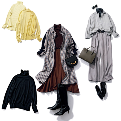 【GU、無印良品も】プロが選んだ「今どきタートル」名品12選！コーデ実例つき ＜画像集＞