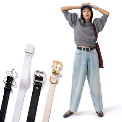 “脚長”も“細見え”も簡単！今季トレンド【ベルト】でメリハリUPのコツ4つ