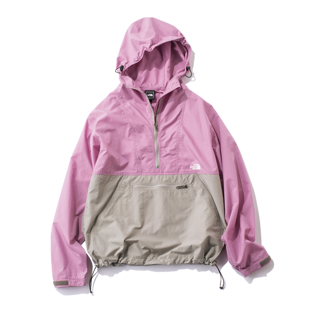 ザ ノース フェイスの春色アノラックフーディ