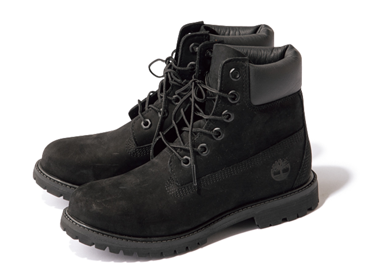 ティンバーランドの黒ブーツ