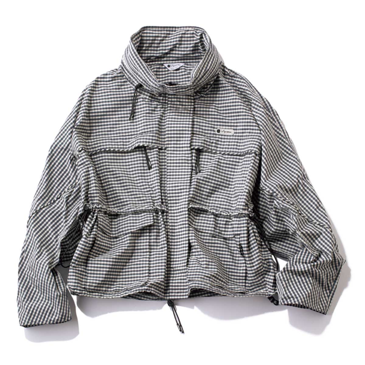 レスポートサックのギンガムチェックが可愛いブルゾン