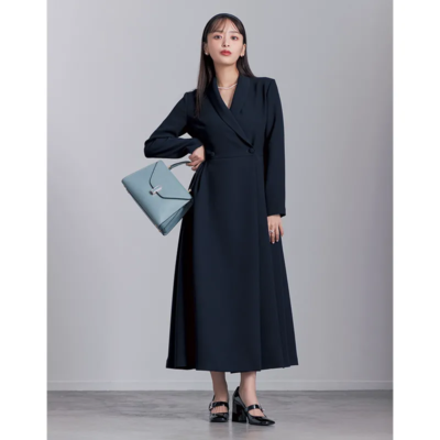 入園入学ママの【ワンピース】はクラシカルが新鮮！凛とした佇まいが美しい