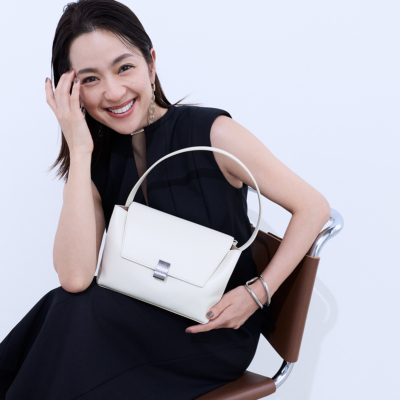 中村アンさんが纏う、一生を共にできる【新名品バッグ】