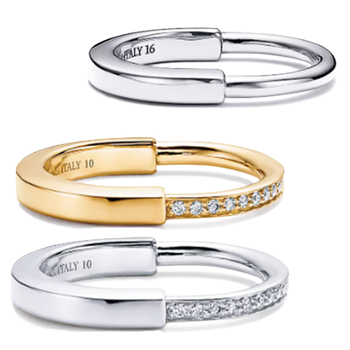 ティファニーロックのリング