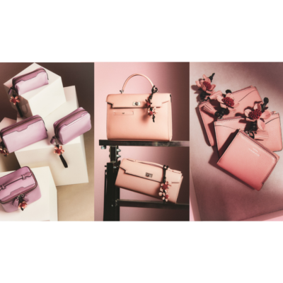 節目バッグに「アニヤ・ハインドマーチ」の桜色が思い入れも思い出も！