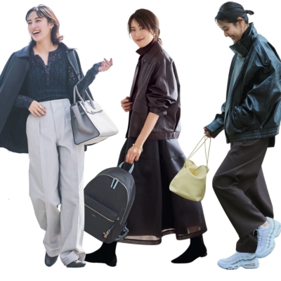 【レザージャケット】が主役の春コーデ8選！3月&4月の寒暖差にも対応