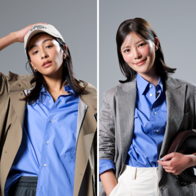 【LOEFFのブルーシャツ】きれいめ派・和希＆カジュアル派・まやが着回し！