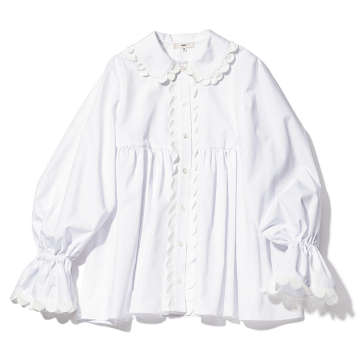 yoriの甘白ブラウス